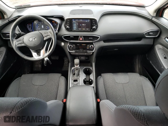 2020 Hyundai Santa Fe SEL with VIN 5NMS3CAD7LH142983, listed as a Copart auction lot 38890333 with 42,956 mi miles. Bid and sale history available at carsss.com. Image 8.