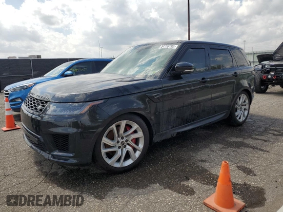 2018 Land Rover Range Rover Sport with VIN SALWR2RE5JA198279, listed as a Copart auction lot 54755795 with 88,060 mi miles and Clean Title. Bid and sale history available at DreamBid. Image 1.