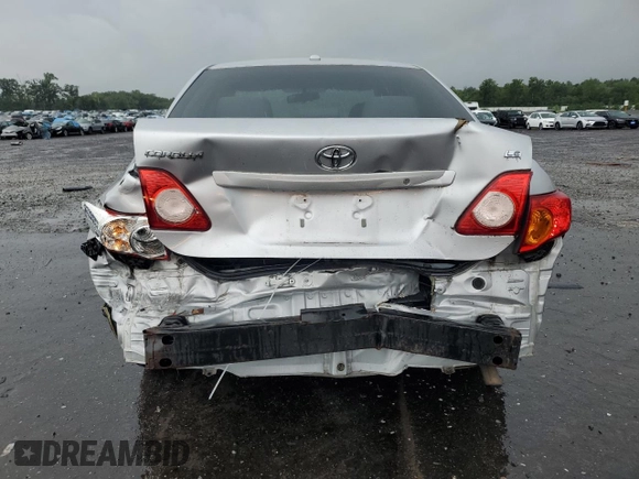 2010 Toyota Corolla with VIN 2T1BU4EE4AC282370, listed as a Copart auction lot 63275205 with 240,276 mi miles and Salvage title. Bid and sale history available at DreamBid. Image 6.