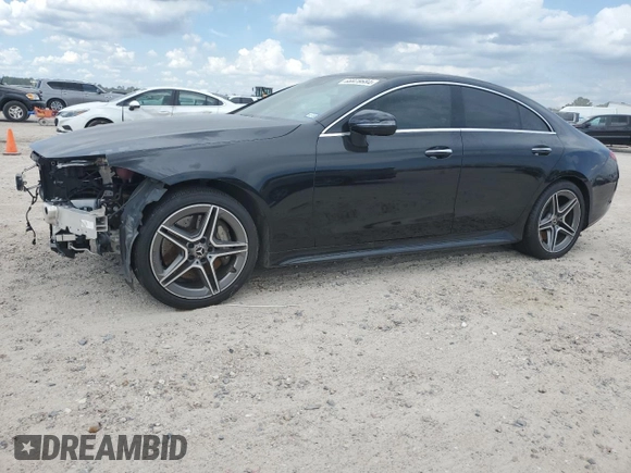 2019 Mercedes-Benz CLS with VIN WDD2J5KBXKA031633, listed as a Copart auction lot 66978684 with 38,114 mi miles and Salvage Title. Bid and sale history available at carsss.com. Image 1.