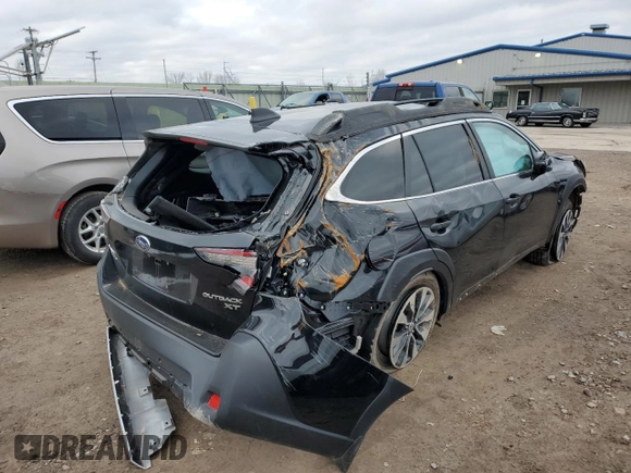 2024 Subaru Outback Limited XT z VIN 4S4BTGND6R3164171, wystawiony jako Copart lot #78801653 z przebiegiem Nie podano mil oraz Czysty tytuł • Clean title. Historia ofert i sprzedaży dostępna na DreamBid. Obrazek 3.