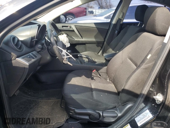 2012 Mazda 3 i Touring with VIN JM1BL1V79C1575014, listed as a Copart auction lot 48743455 with 176,979 mi miles and Salvage Title. Bid and sale history available at DreamBid. Image 7.