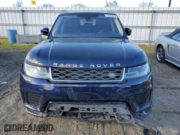2020 Land Rover Range Rover Sport SE with VIN SALWG2SU4LA701066, listed as a Copart auction lot 47597345 with 97,553 mi miles and Salvage title. Bid and sale history available at DreamBid. Image 5.