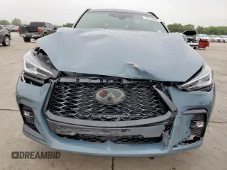 2024 Infiniti QX50 Sport with VIN 3PCAJ5FA7RF108824, listed as a Copart auction lot 55150705 with 7,388 mi miles and Salvage title. Bid and sale history available at DreamBid. Image 5.