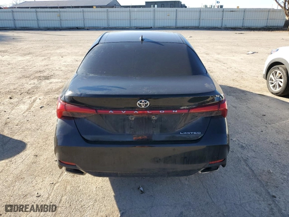 2022 Toyota Avalon Limited with VIN 4T1DZ1FB9NU080612, listed as a Copart auction lot 43609795 with 0 mi miles and Salvage Title. Bid and sale history available at carsss.com. Image 6.