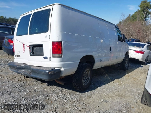 2014 Ford Econoline Cargo Commercial with VIN 1FTSE3ELXEDA59653, listed as a IAAI auction lot 41117376 with 288,008 mi miles. Bid and sale history available at carsss.com. Image 4.