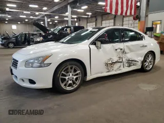 2011 Nissan Maxima SV with VIN 1N4AA5AP6BC847364, listed as a Copart auction lot 57352625 with 187,246 mi miles and Salvage title. Bid and sale history available at DreamBid. Image 1.