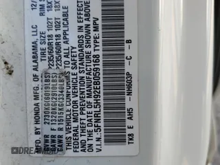 2014 Honda Odyssey Touring z VIN 5FNRL5H92EB059168, wystawiony jako Copart lot #76121914 z przebiegiem 264 715 mil mil oraz Szkoda całkowita • Salvage title. Historia ofert i sprzedaży dostępna na DreamBid. Obrazek 15.