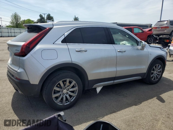2019 Cadillac XT4 AWD Premium Luxury with VIN 1GYFZDR48KF194395, listed as a Copart auction lot 54148645 with 52,561 mi miles and Salvage Title. Bid and sale history available at carsss.com. Image 3.