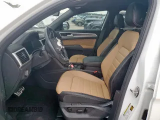 2022 Volkswagen Atlas SEL Premium R-Line with VIN 1V2FE2CA6NC220596, listed as a Copart auction lot 58773465 with 13,119 mi miles and Salvage title. Bid and sale history available at DreamBid. Image 7.