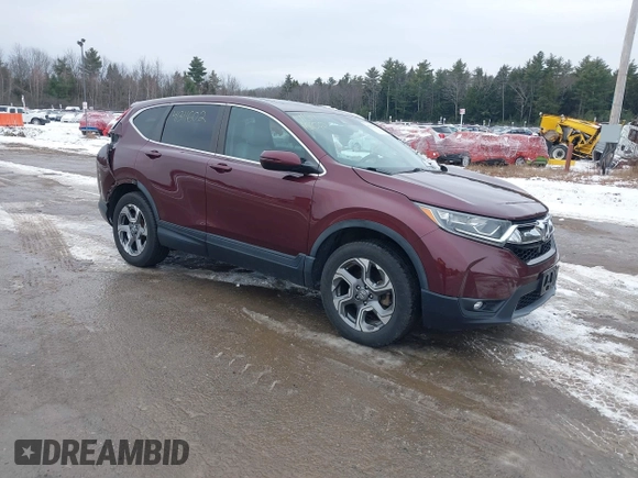 2017 Honda CR-V EX-L with VIN 5J6RW2H8XHL064045, listed as a IAAI auction lot 41311602 with 62,671 mi miles. Bid and sale history available at carsss.com. Image 1.