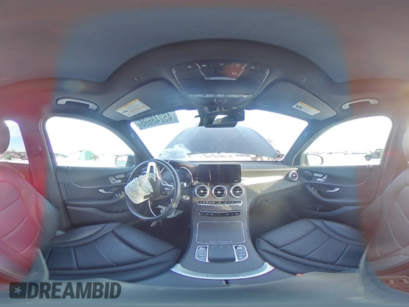 2022 Mercedes-Benz GLC 300 with VIN W1N0G8EB7NV353357, listed as a Copart auction lot 45248695 with 9,085 mi miles and Salvage Title. Bid and sale history available at DreamBid. Image 13.