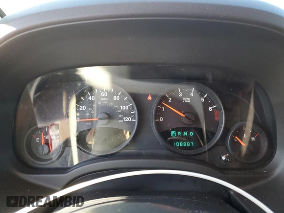 2013 Jeep Compass Sport with VIN 1C4NJCBB3DD196999, listed as a Copart auction lot 45115535 with 108,887 mi miles and Salvage Title. Bid and sale history available at carsss.com. Image 9.