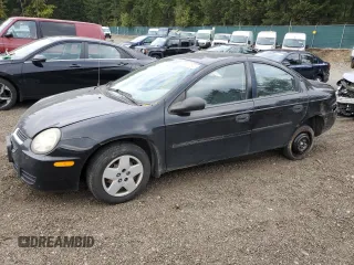 2003 Dodge Neon SE with VIN 1B3ES26C63D229990, listed as a Copart auction lot 75457134 with 178,329 mi miles and Salvage Title. Bid and sale history available at carsss.com. Image 1.