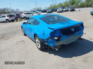 2017 Ford Mustang V6 with VIN 1FA6P8AM2H5333214, listed as a IAAI auction lot 42105523 with 121,324 mi miles and . Bid and sale history available at carsss.com. Image 3.