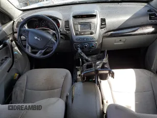 2015 Kia Sorento LX with VIN 5XYKT4A61FG640165, listed as a Copart auction lot 54720075 with 183,119 mi miles and Salvage Title. Bid and sale history available at carsss.com. Image 8.