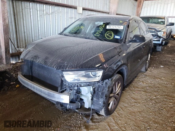 2016 Audi Q3 Premium Plus with VIN WA1BFCFS6GR006032, listed as a Copart auction lot 66124752 with 102,294 mi miles. Bid and sale history available at carsss.com. Image 2.