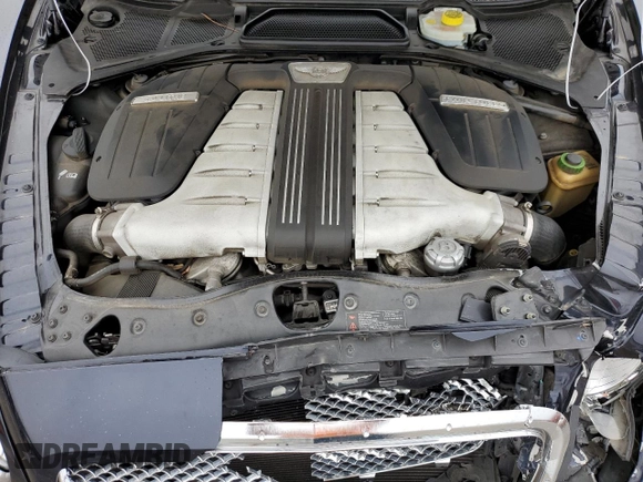 2013 Bentley Continental GT with VIN SCBGR3ZA3DC078314, listed as a Copart auction lot 43062685 with 71,542 mi miles and Salvage Title. Bid and sale history available at DreamBid. Image 11.