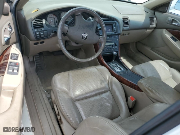 2003 Acura CL Type S w/Navigation System with VIN 19UYA42793A013878, listed as a Copart auction lot 70245934 with 0 mi miles and Salvage Title. Bid and sale history available at carsss.com. Image 8.