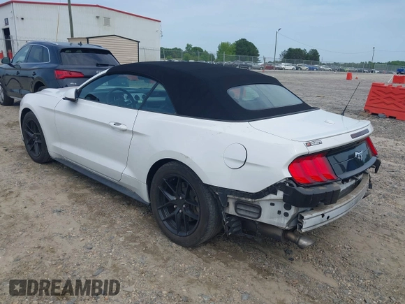 2020 Ford Mustang EcoBoost with VIN 1FATP8UH2L5119009, listed as a IAAI auction lot 42251261 with 80,725 mi miles and . Bid and sale history available at DreamBid. Image 3.