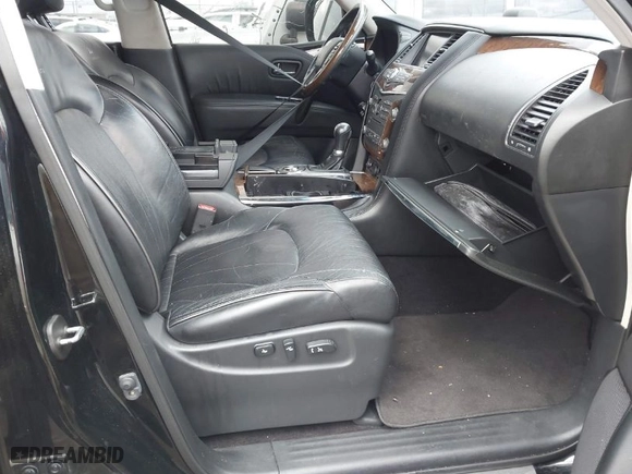 2011 Infiniti QX56 8-passenger with VIN JN8AZ2ND9B9700359, listed as a IAAI auction lot 42024527 with 144,454 mi miles. Bid and sale history available at carsss.com. Image 5.