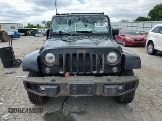 2017 Jeep Wrangler Arctic with VIN 1C4GJWBGXHL564659, listed as a Copart auction lot 58216955 with 34,394 mi miles and Salvage title. Bid and sale history available at DreamBid. Image 5.
