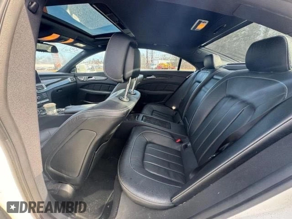 2015 Mercedes-Benz CLS 400 with VIN WDDLJ6HB8FA133567, listed as a Copart auction lot 48635315 with 114,576 mi miles and Clean title. Bid and sale history available at DreamBid. Image 6.