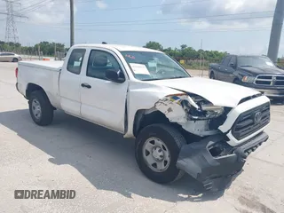 2018 Toyota Tacoma SR with VIN 5TFRX5GN6JX129435, listed as a IAAI auction lot 42205055 with 105,985 mi miles and . Bid and sale history available at DreamBid. Image 1.