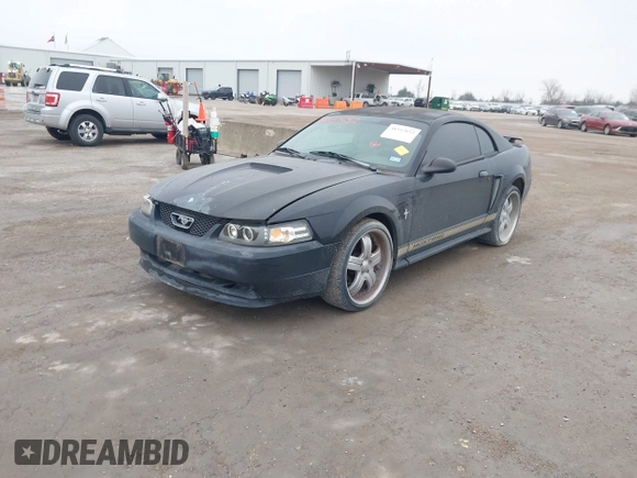 2002 Ford Mustang Standard with VIN 1FAFP40452F142303, listed as a IAAI auction lot 41557652 with 1 mi miles. Bid and sale history available at carsss.com. Image 2.