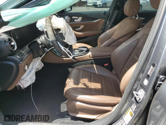2018 Mercedes-Benz E-Class AMG E 63 S with VIN WDDZF8KB8JA258044, listed as a Copart auction lot 58792094 with 0 mi miles and Salvage Title. Bid and sale history available at carsss.com. Image 7.