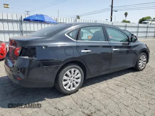 2017 Nissan Sentra S with VIN 3N1AB7AP9HY292562, listed as a Copart auction lot 60436125 with 144,216 mi miles and Salvage title. Bid and sale history available at DreamBid. Image 3.