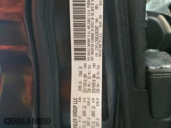 2014 Jeep Cherokee Limited z VIN 1C4PJLDS8EW283387, wystawiony jako Copart lot #56504255 z przebiegiem 146 033 mil mil oraz Szkoda całkowita • Salvage title. Historia ofert i sprzedaży dostępna na DreamBid. Obrazek 13.