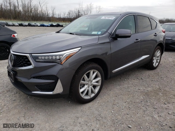 2020 Acura RDX with VIN 5J8TC2H37LL023536, listed as a Copart auction lot 78216914 with 36,587 mi miles and Salvage Title. Bid and sale history available at carsss.com. Image 1.