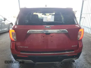 2023 Ford Explorer Limited with VIN 1FMSK8FH6PGB41411, listed as a Copart auction lot 53664475 with 40,062 mi miles and Salvage title. Bid and sale history available at DreamBid. Image 6.