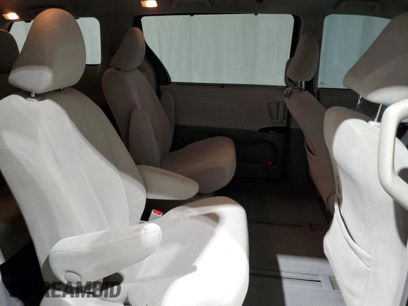 2012 Toyota Sienna LE with VIN 5TDJK3DC1CS040870, listed as a Copart auction lot 46342545 with 189,387 mi miles and Salvage Title. Bid and sale history available at carsss.com. Image 11.