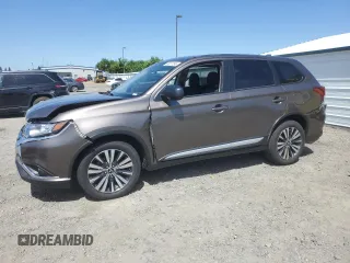 2020 Mitsubishi Outlander ES with VIN JA4AD2A34LZ046552, listed as a Copart auction lot 58207095 with 79,484 mi miles and Salvage title. Bid and sale history available at DreamBid. Image 1.