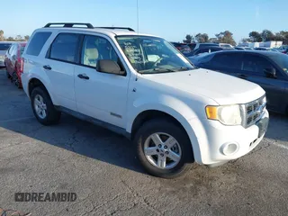 2008 Ford Escape Hybrid with VIN 1FMCU49H78KA37964, listed as a IAAI auction lot 41590572 with 139,830 mi miles and . Bid and sale history available at DreamBid. Image 1.
