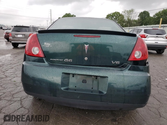 2006 Pontiac G6 6-Cyl z VIN 1G2ZG558764182686, wystawiony jako Copart lot #58741725 z przebiegiem 149 683 mil mil oraz Szkoda całkowita • Salvage title. Historia ofert i sprzedaży dostępna na DreamBid. Obrazek 6.