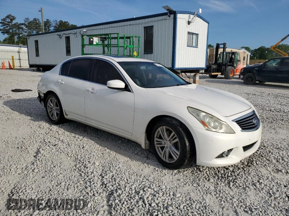 2013 Infiniti G37 Journey with VIN JN1CV6AP1DM724908, listed as a Copart auction lot 53789015 with 114,986 mi miles and Salvage Title. Bid and sale history available at DreamBid. Image 4.