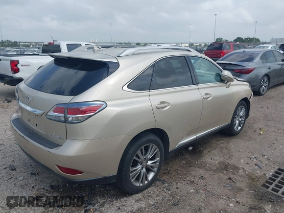 2013 Lexus RX 350 with VIN 2T2ZK1BAXDC128153, listed as a IAAI auction lot 41957634 with 125,045 mi miles and . Bid and sale history available at DreamBid. Image 4.