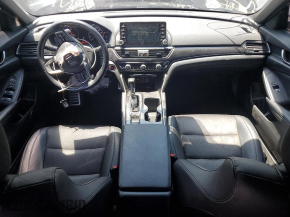 2019 Honda Accord Sport with VIN 1HGCV1F34KA037329, listed as a Copart auction lot 50502635 with 129,638 mi miles and Salvage Title. Bid and sale history available at DreamBid. Image 8.