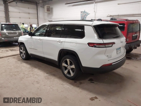 2022 Jeep Grand Cherokee Limited z VIN 1C4RJKBG7N8526645, wystawiony jako IAAI lot #41615158 z przebiegiem 36 576 mil mil oraz . Historia ofert i sprzedaży dostępna na DreamBid. Obrazek 3.