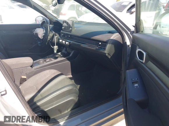 2025 Honda Civic Sport with VIN 2HGFE2F51SH557221, listed as a IAAI auction lot 42344477 with 313 mi miles and . Bid and sale history available at DreamBid. Image 5.
