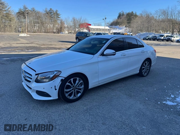 2017 Mercedes-Benz C 300 with VIN 55SWF4JB9HU215940, listed as a Copart auction lot 46169925 with 68,929 mi miles and Clean title. Bid and sale history available at DreamBid. Image 2.