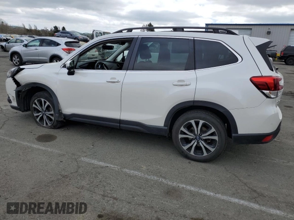 2022 Subaru Forester Limited z VIN JF2SKAPC3NH512127, wystawiony jako Copart lot #50758115 z przebiegiem 47 668 mil mil oraz Szkoda całkowita • Salvage title. Historia ofert i sprzedaży dostępna na DreamBid. Obrazek 2.