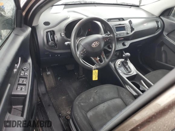 2011 Kia Sportage LX with VIN KNDPB3A26B7025375, listed as a Copart auction lot 51046685 with 162,482 mi miles and Salvage Title. Bid and sale history available at carsss.com. Image 8.