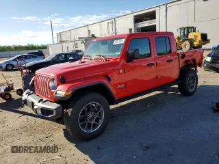 2020 Jeep Gladiator Overland z VIN 1C6HJTFG0LL188406, wystawiony jako Copart lot #55923995 z przebiegiem 64 410 mil mil oraz Szkoda całkowita • Salvage title. Historia ofert i sprzedaży dostępna na DreamBid. Obrazek 1.