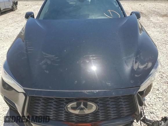 2023 Infiniti QX50 Sport with VIN 3PCAJ5FB0PF115250, listed as a Copart auction lot 56046004 with 17,100 mi miles and . Bid and sale history available at DreamBid. Image 14.