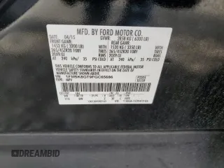 2015 Ford Explorer Sport с VIN 1FM5K8GT9FGC65686, выставлен на аукционе Copart как лот 59935045 с пробегом 103 431 миль миль и Списание • Salvage title. История ставок и продаж доступна на DreamBid. Изображение 13.