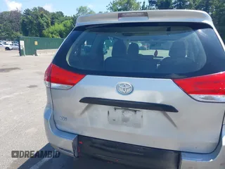 2014 Toyota Sienna L with VIN 5TDZK3DC9ES518653, listed as a IAAI auction lot 42767591 with 261,730 mi miles and . Bid and sale history available at DreamBid. Image 16.
